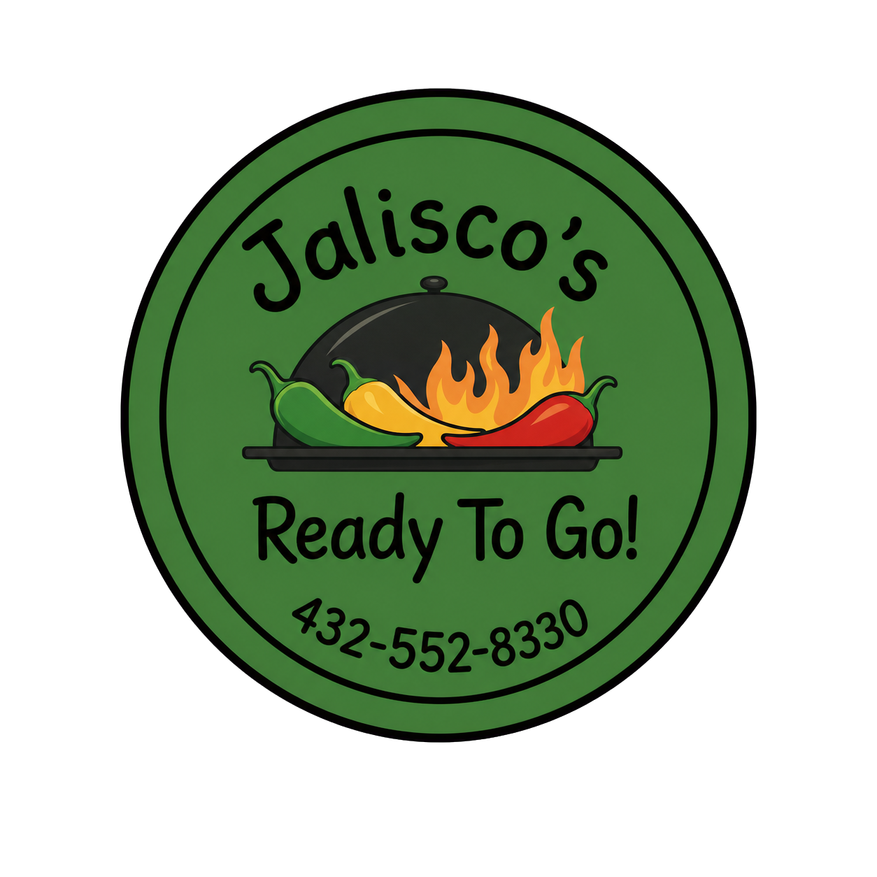 Jalisco's Ready To Go green logo